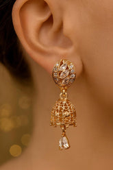 Fancy Jhumka-60 (White)